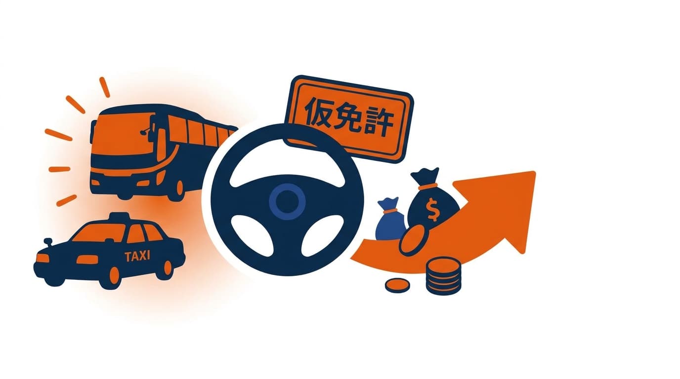 タクシー・自動車学校・観光バスのファクタリング